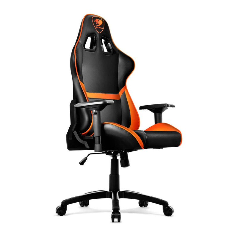 Cougar Armor Gaming Chair - Black/Orange - كرسي